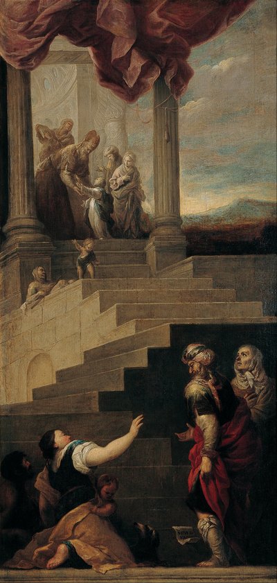 Einführung der Jungfrau in den Tempel von Juan de Sevilla